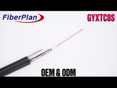 Hình 8 Cáp quang sợi bọc thép đơn đa chế độ 6 lõi dây thép hỗ trợ GYXTC8S