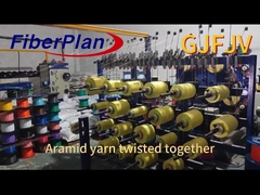 Cáp nội thất bằng sợi đệm chặt GJFJV Cáp nội thất bằng sợi quang kép